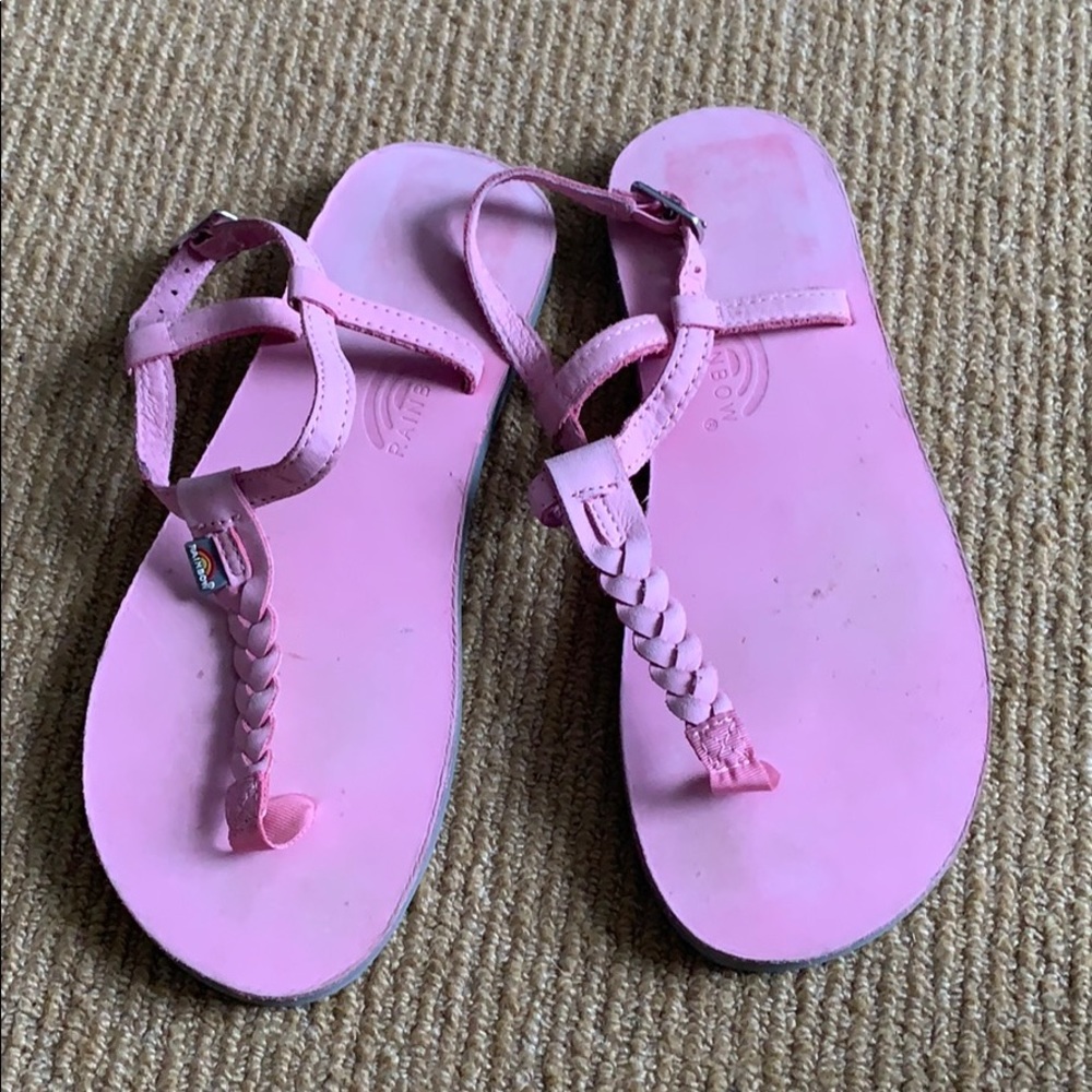 Rainbow sandals size 4/5